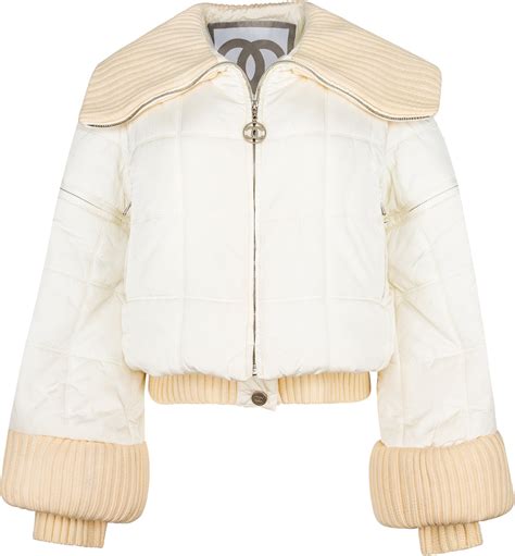 chanel pink puffer coat|Chanel cotton jackets.